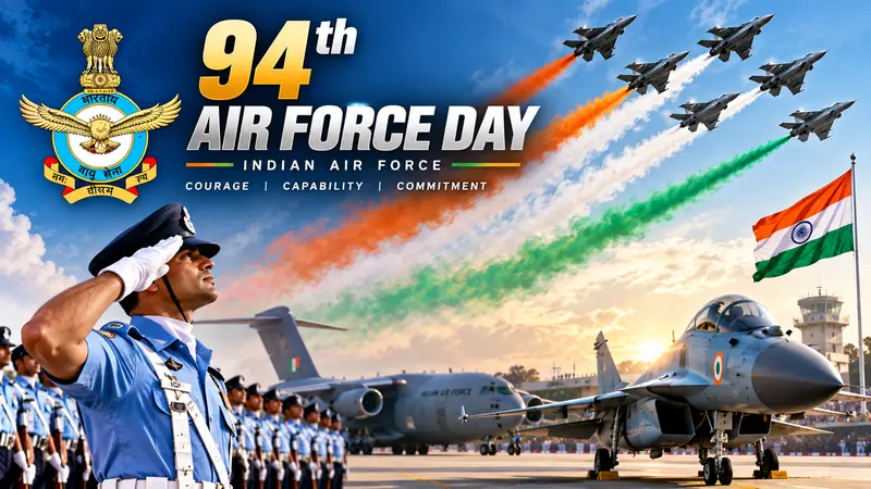 IAF marks 94th Air Force Day at Hindon with parade, aircraft display; chief stresses readiness