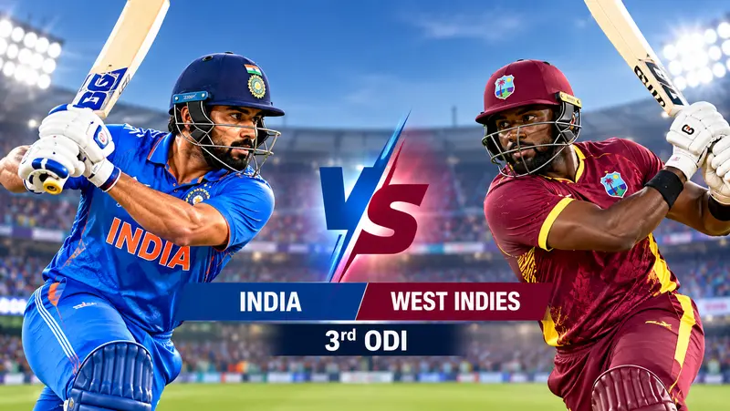 India vs West Indies live scorecard: India 351/7, West Indies 99/1 in 3rd ODI chase
